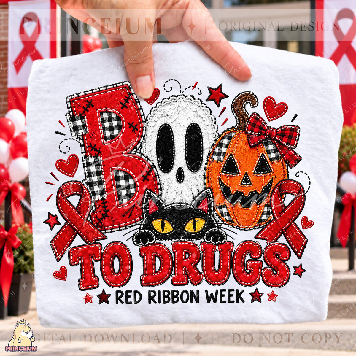 Boo To Drugs Red Ribbon Week