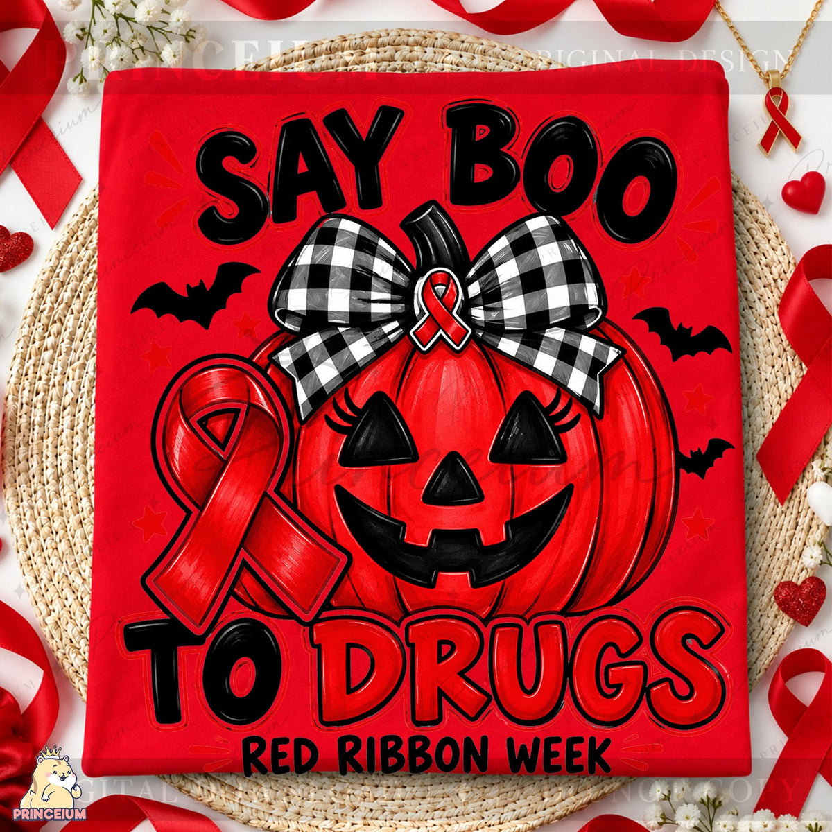 Say Boo to Drugs Pumpkin