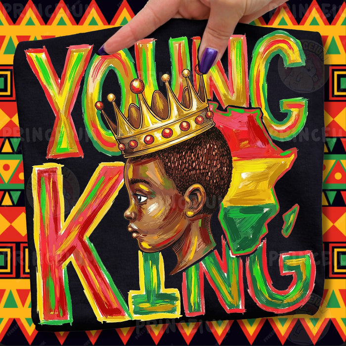 Young King Africa Crown