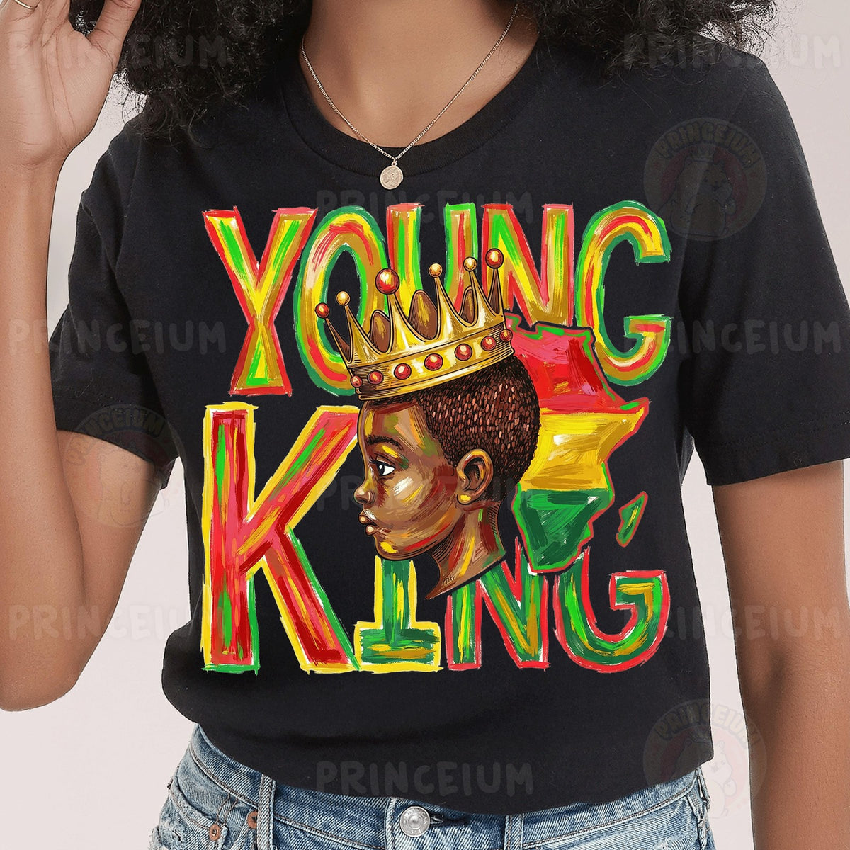 Young King Africa Crown