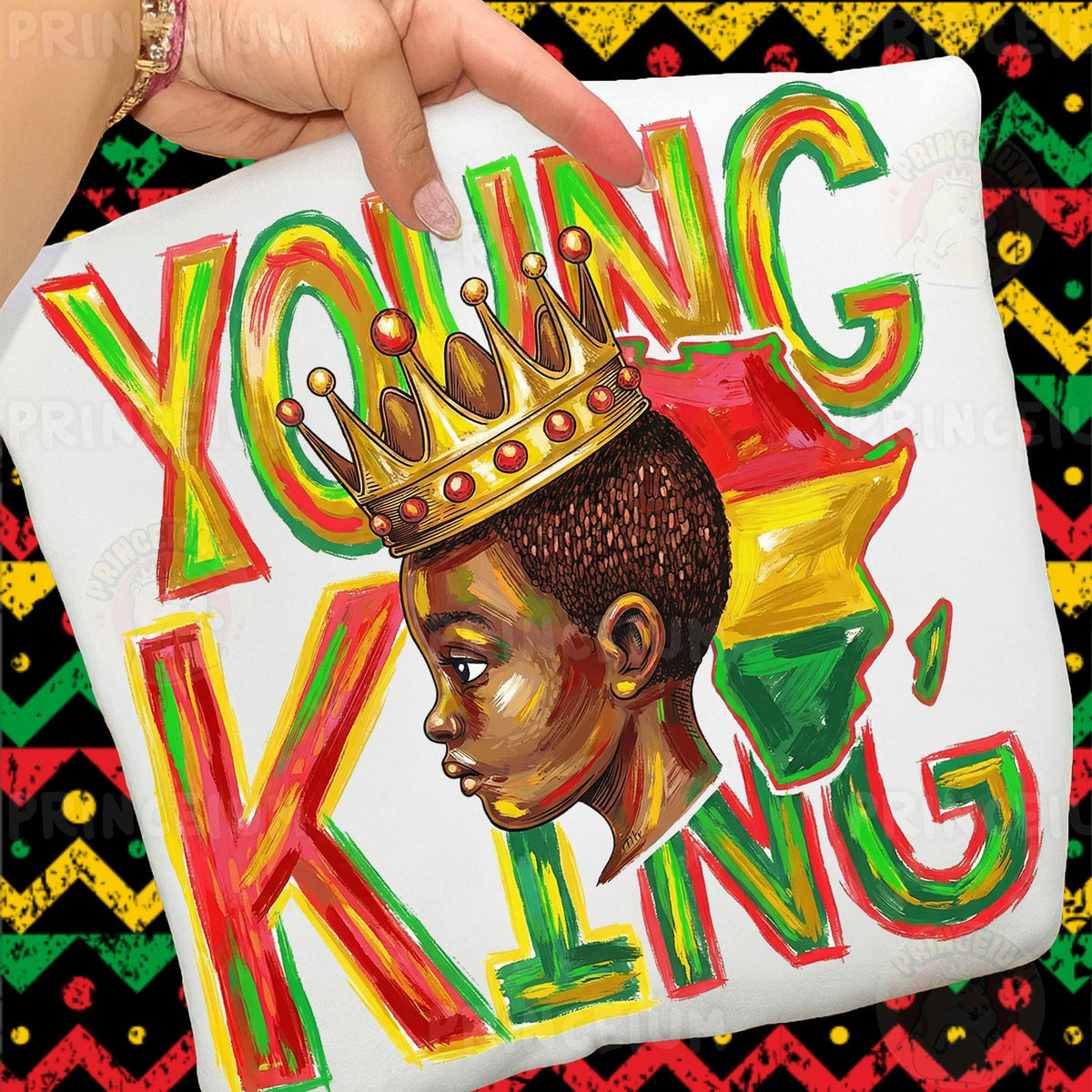 Young King Africa Crown