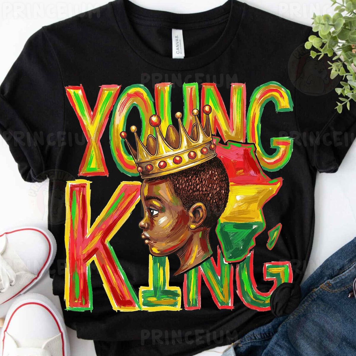 Young King Africa Crown