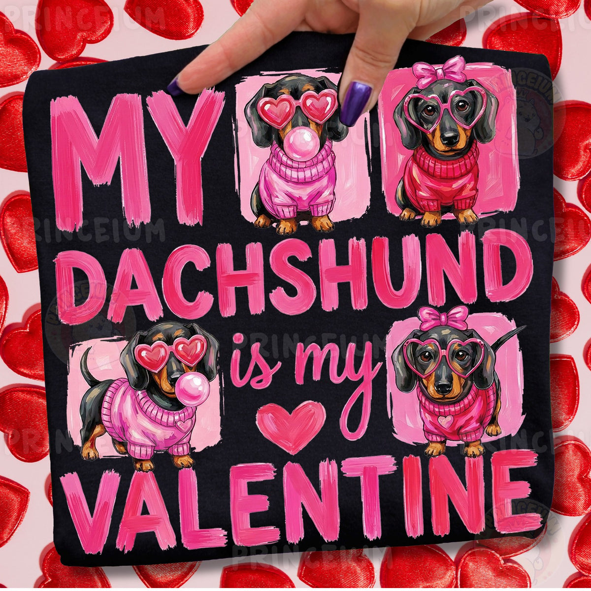 My Dachshund Is My Valentine