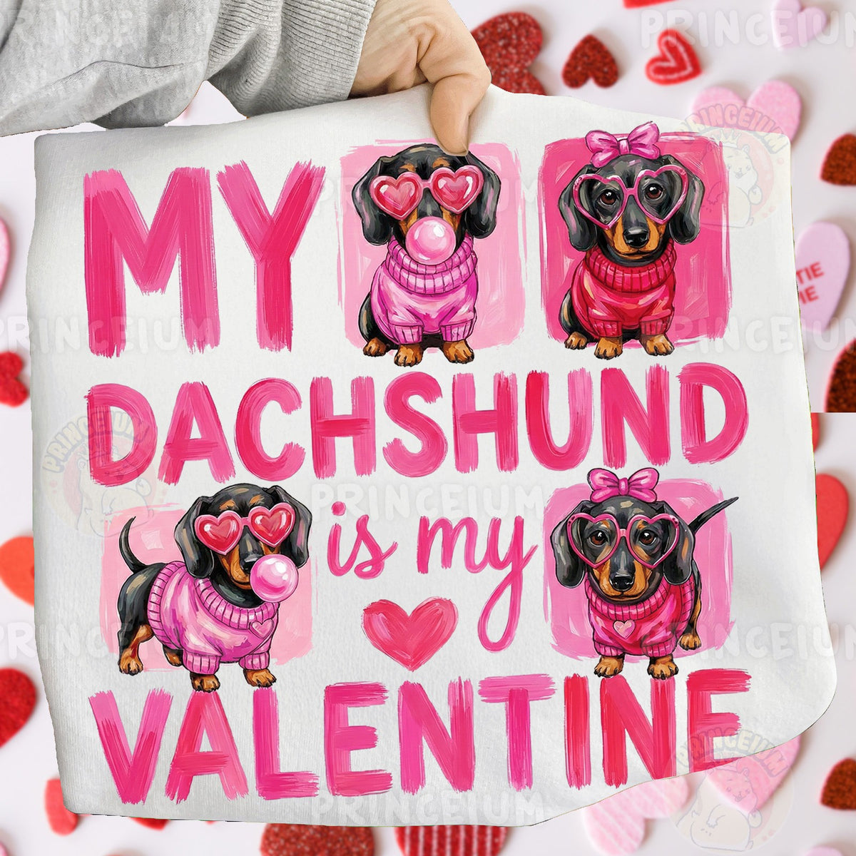 My Dachshund Is My Valentine