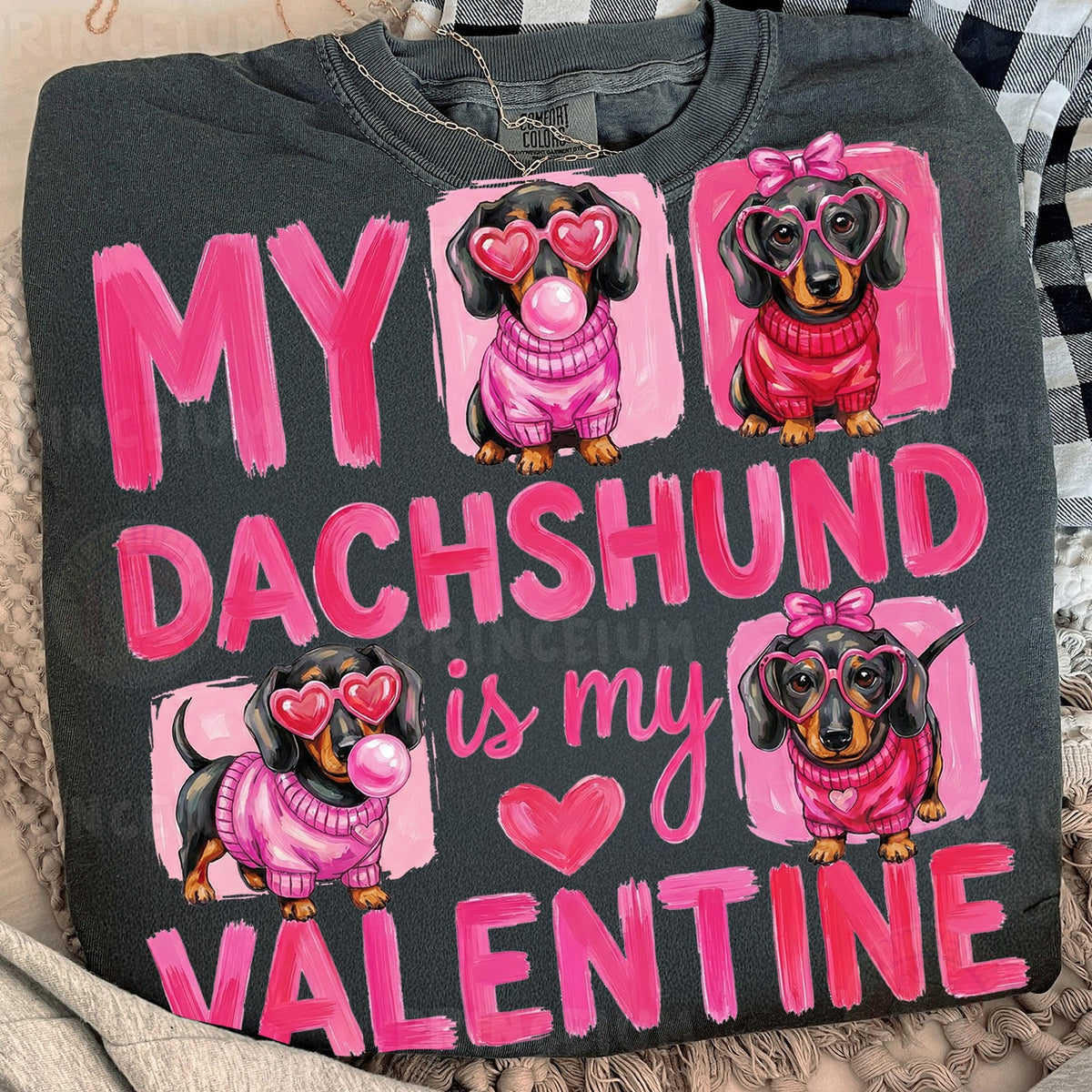My Dachshund Is My Valentine