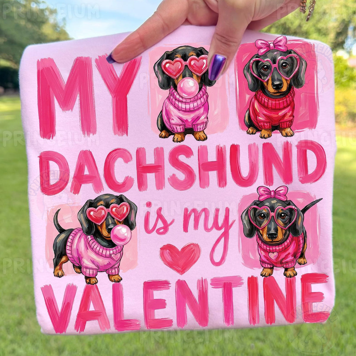 My Dachshund Is My Valentine