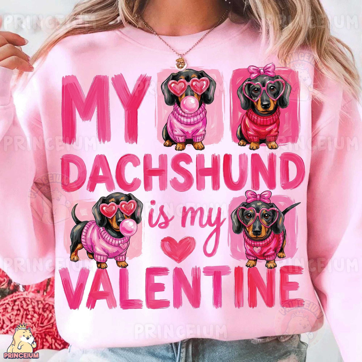 My Dachshund Is My Valentine