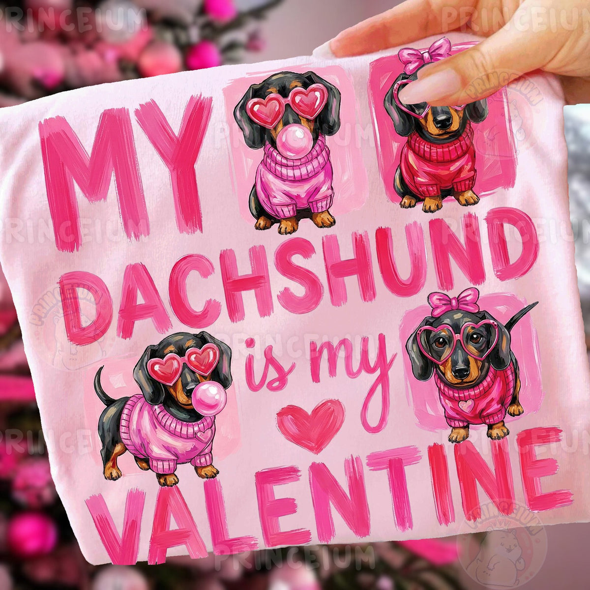 My Dachshund Is My Valentine