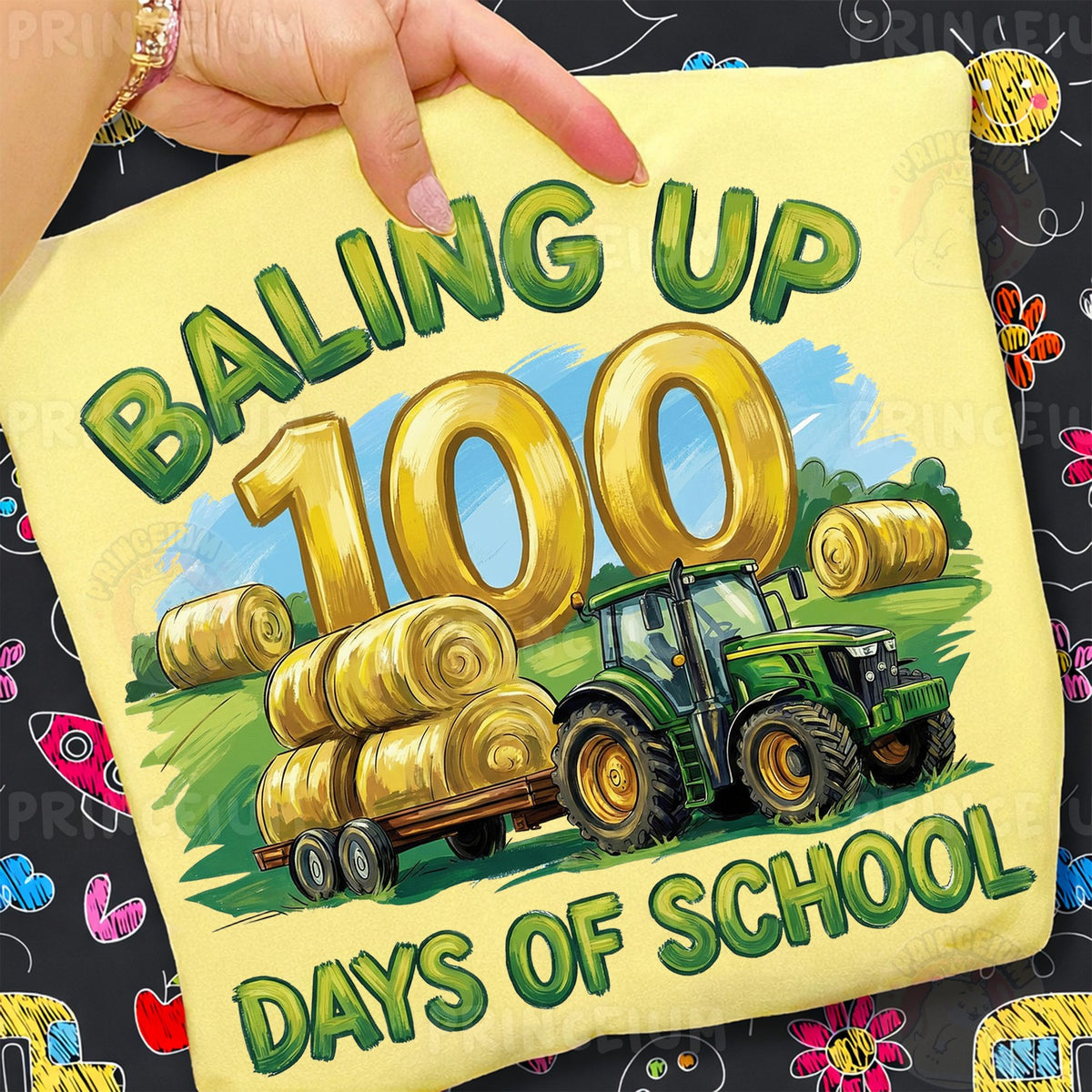 Baling Up 100 Days of School