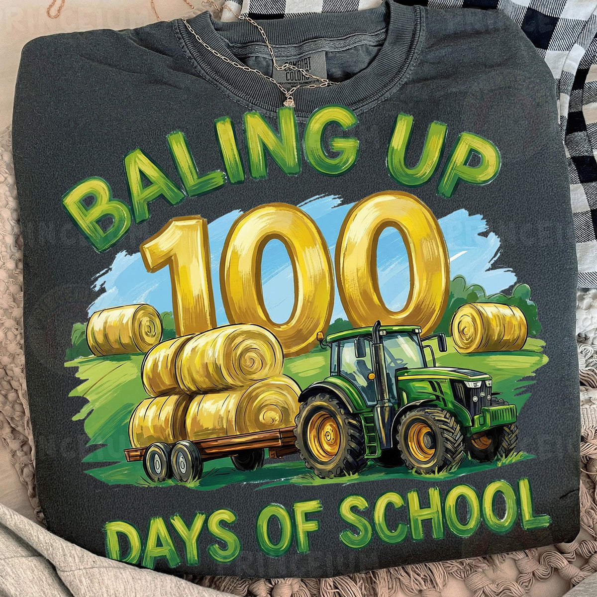 Baling Up 100 Days of School