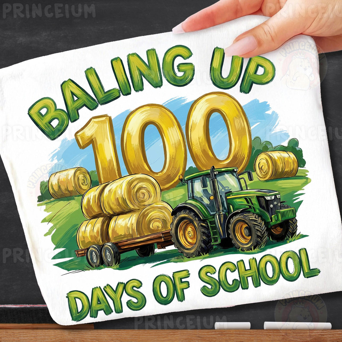 Baling Up 100 Days of School