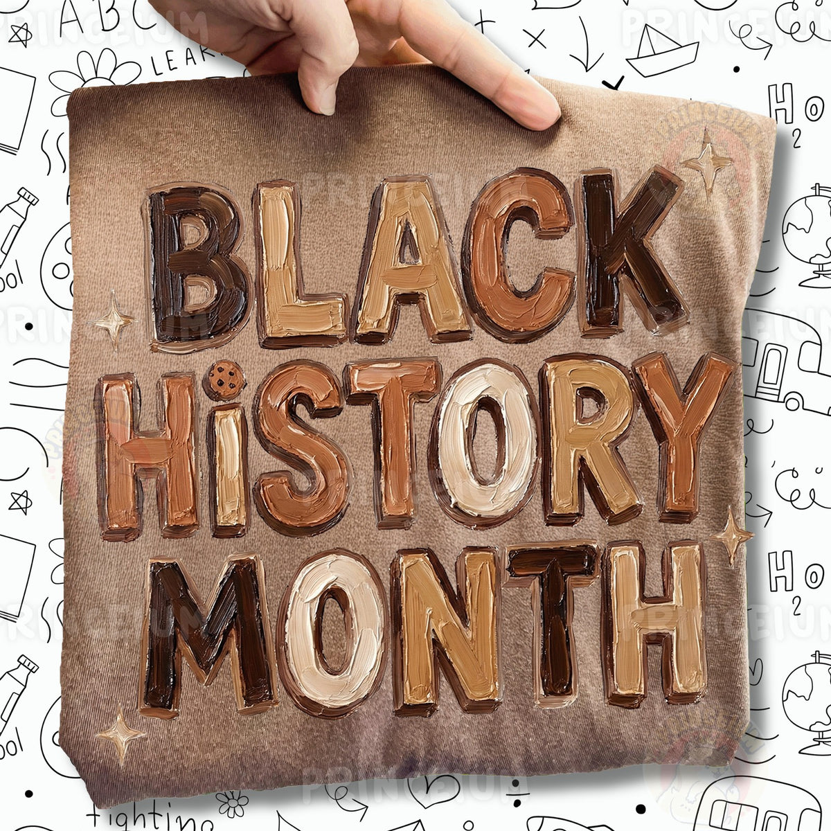 Painted Black History Month