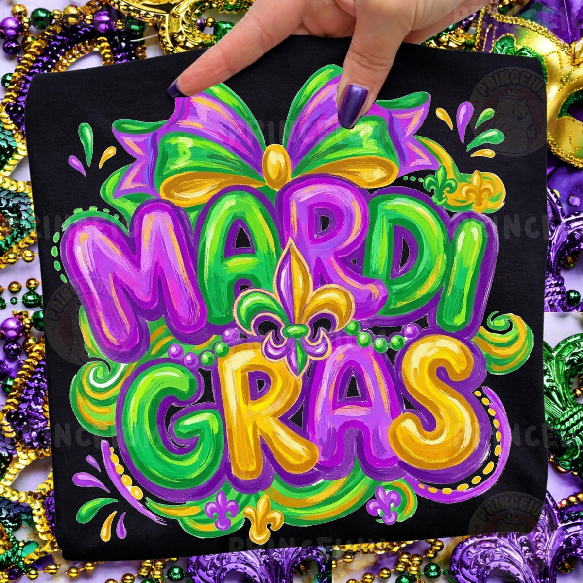 Mardi Gras Fleur-de-Lis