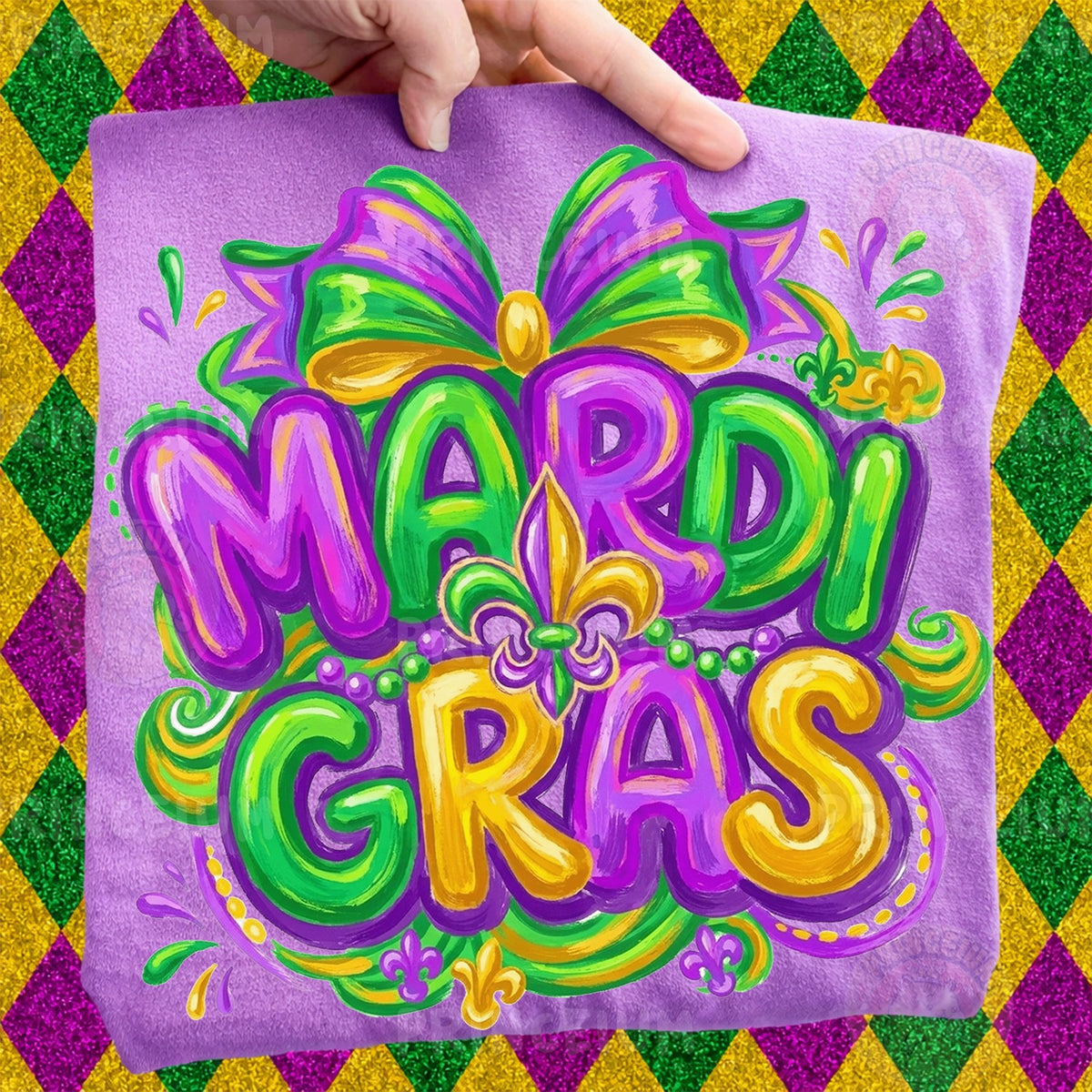 Mardi Gras Fleur-de-Lis