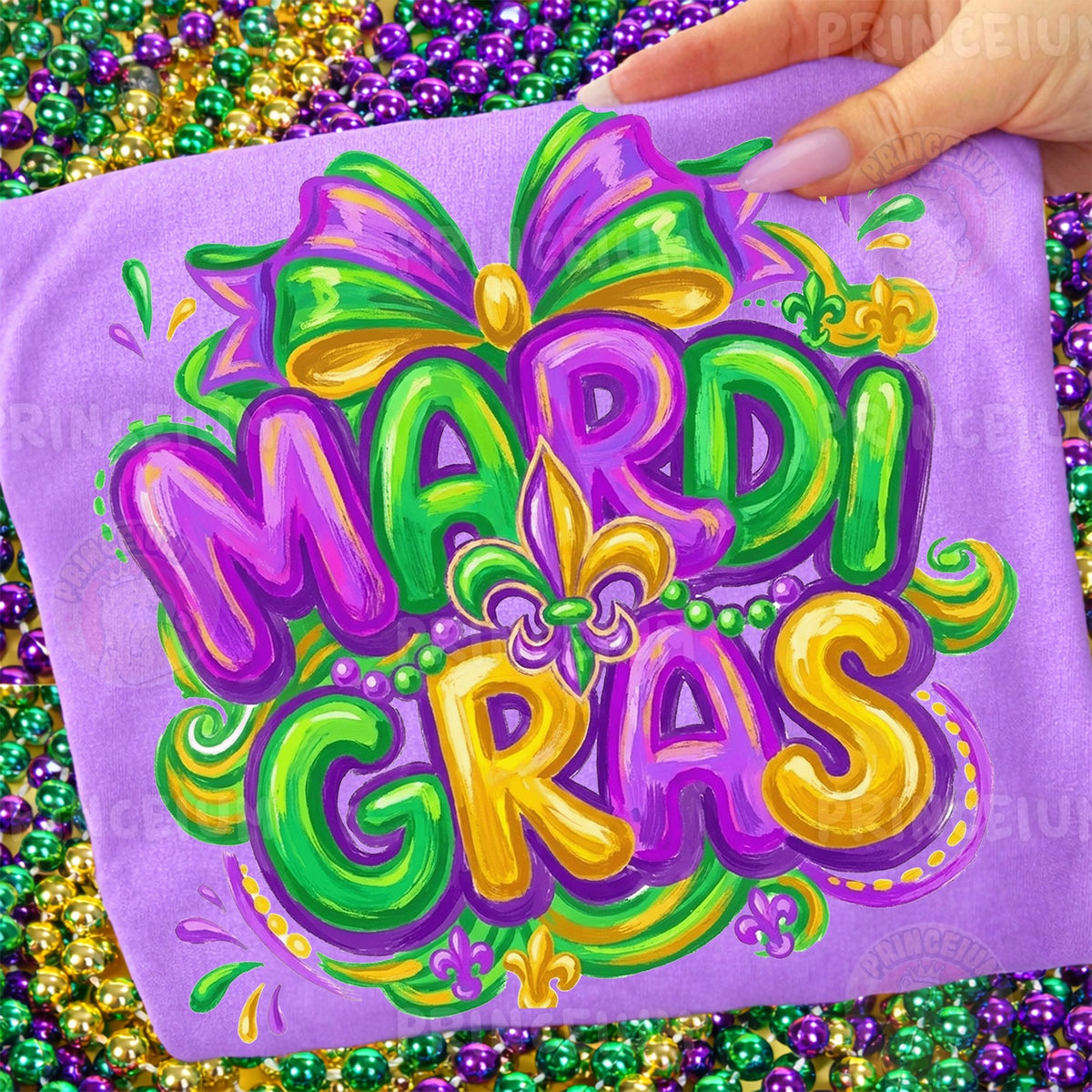 Mardi Gras Fleur-de-Lis