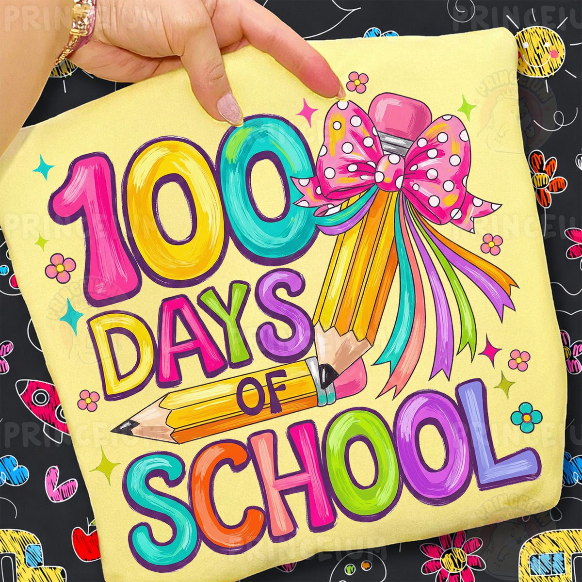 100 Days of School Pencil