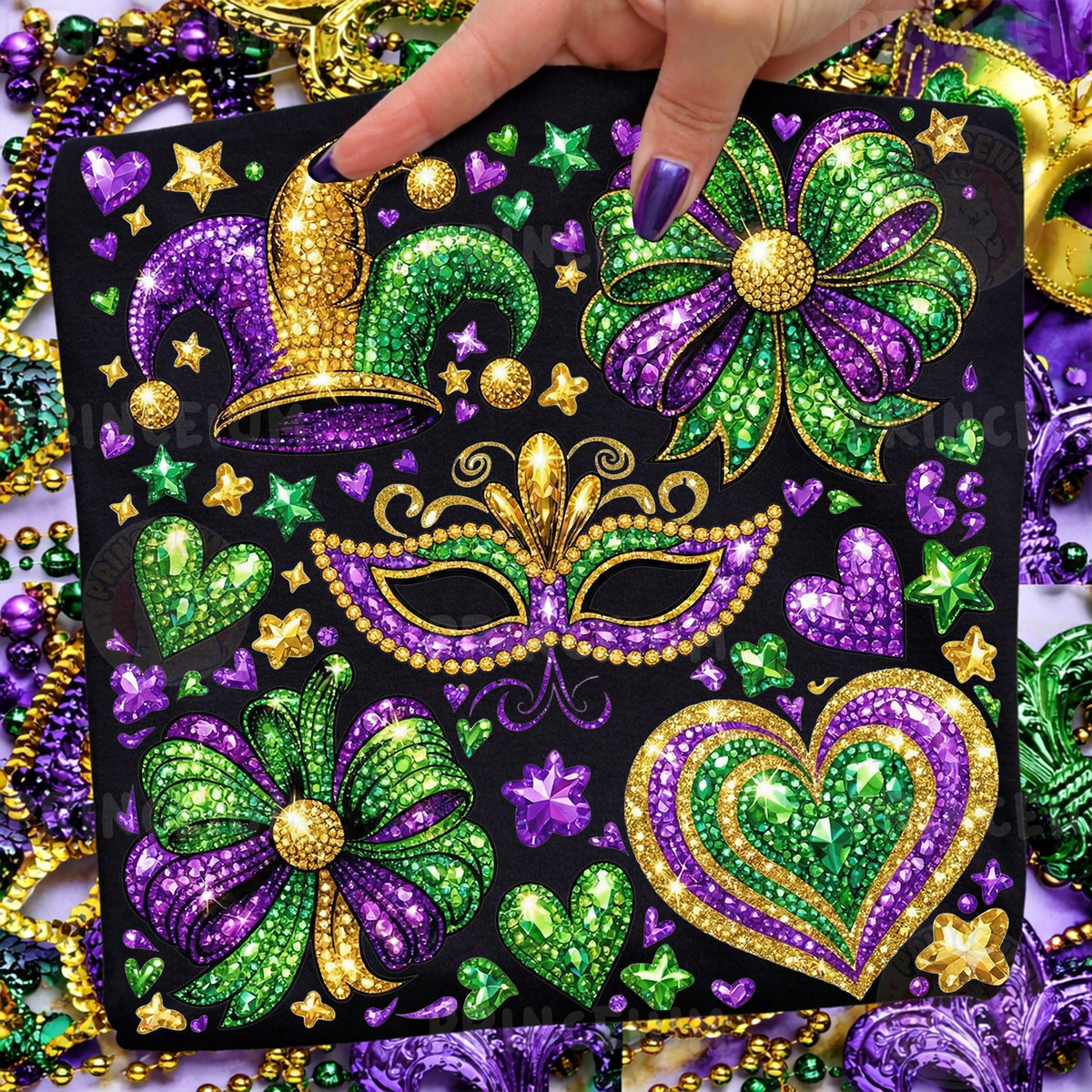 Mardi Gras Jester & Mask