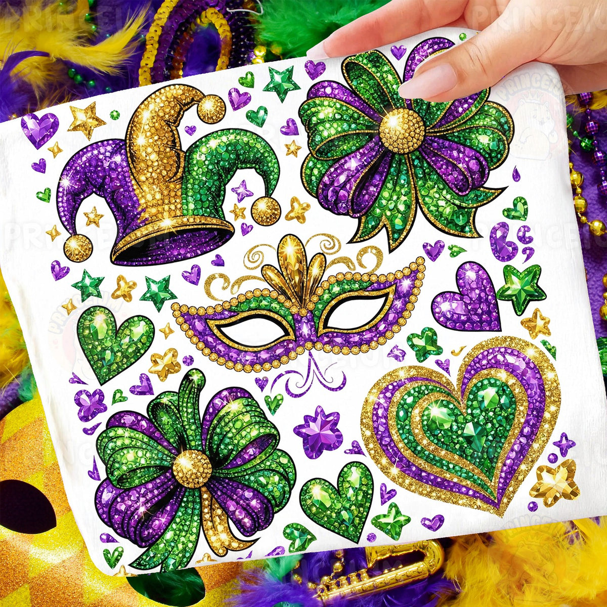 Mardi Gras Jester & Mask