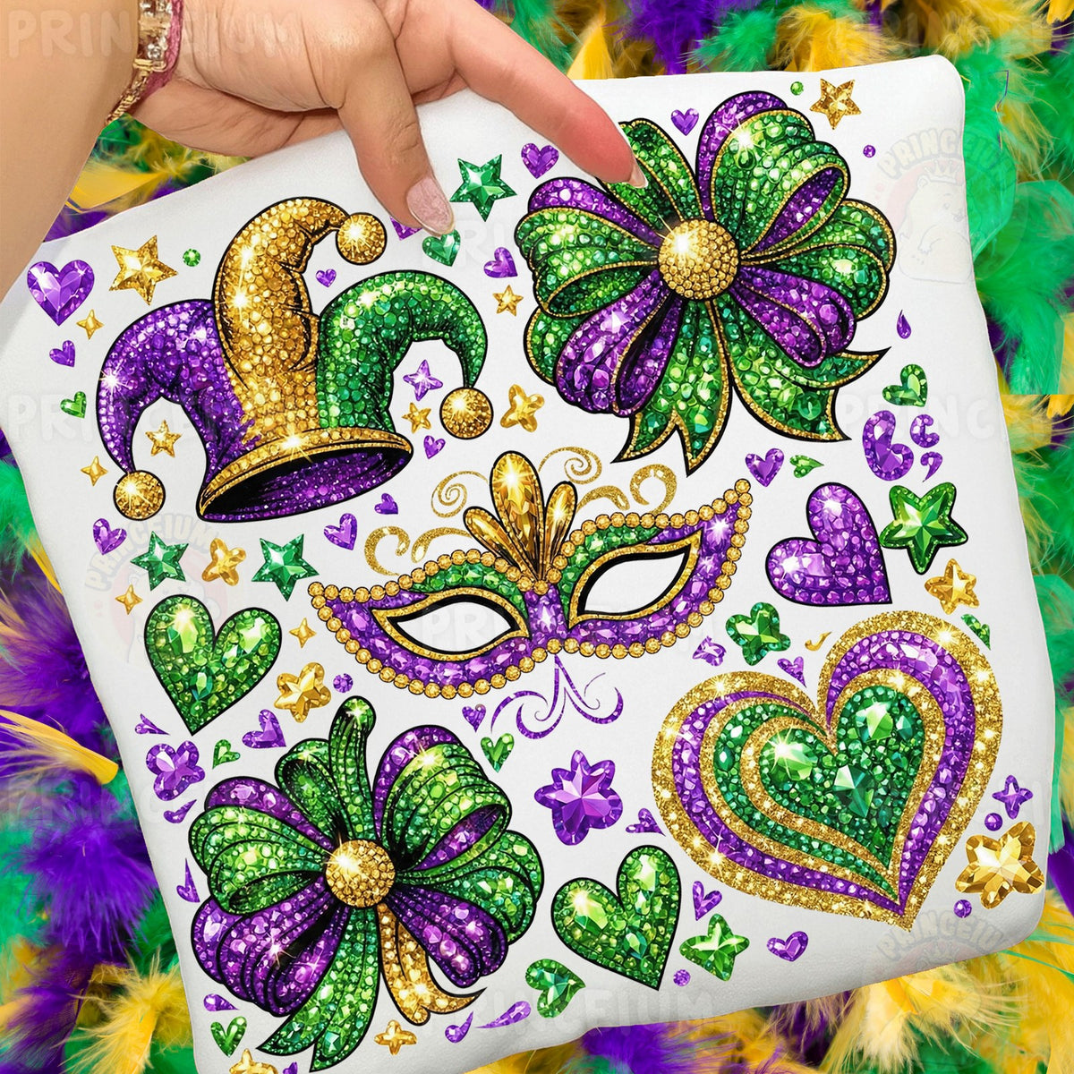 Mardi Gras Jester & Mask