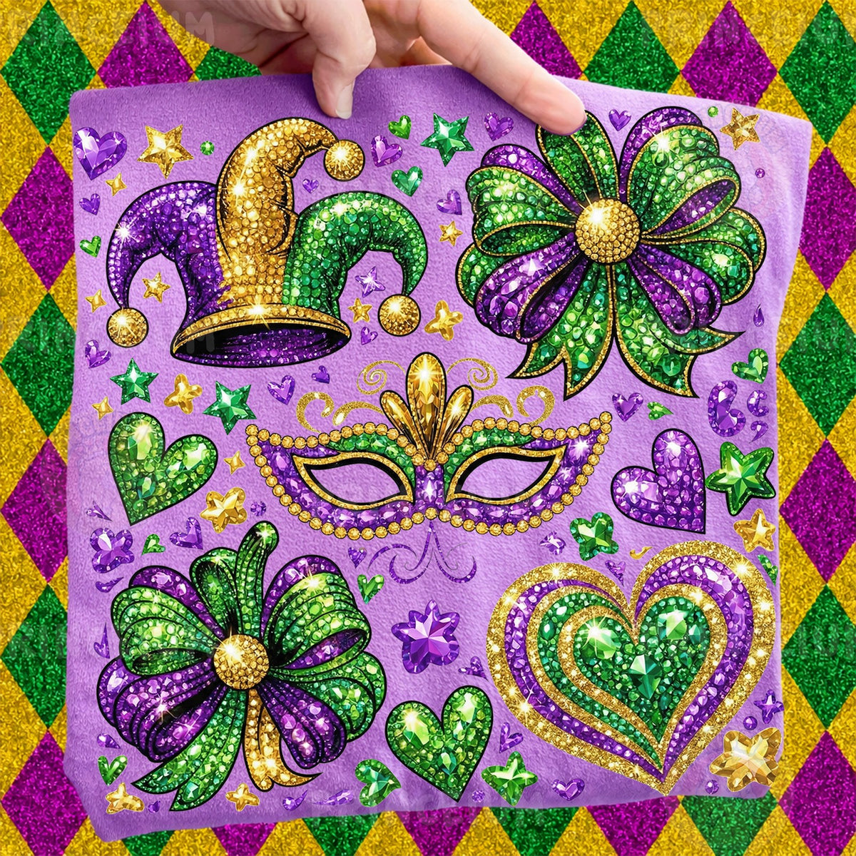 Mardi Gras Jester & Mask