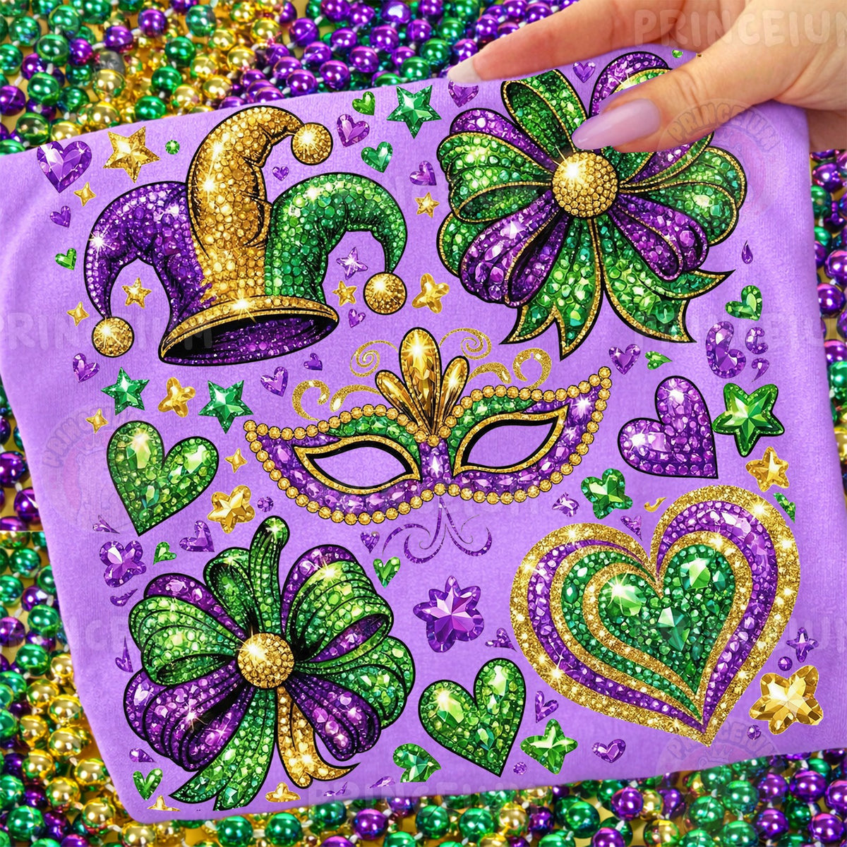 Mardi Gras Jester & Mask