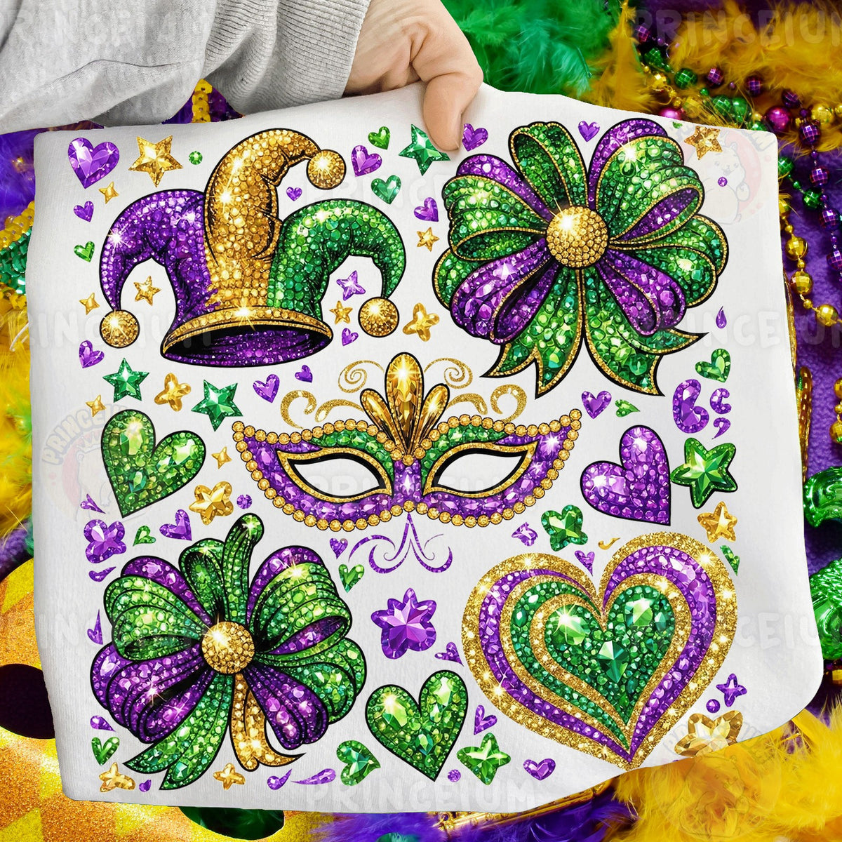 Mardi Gras Jester & Mask