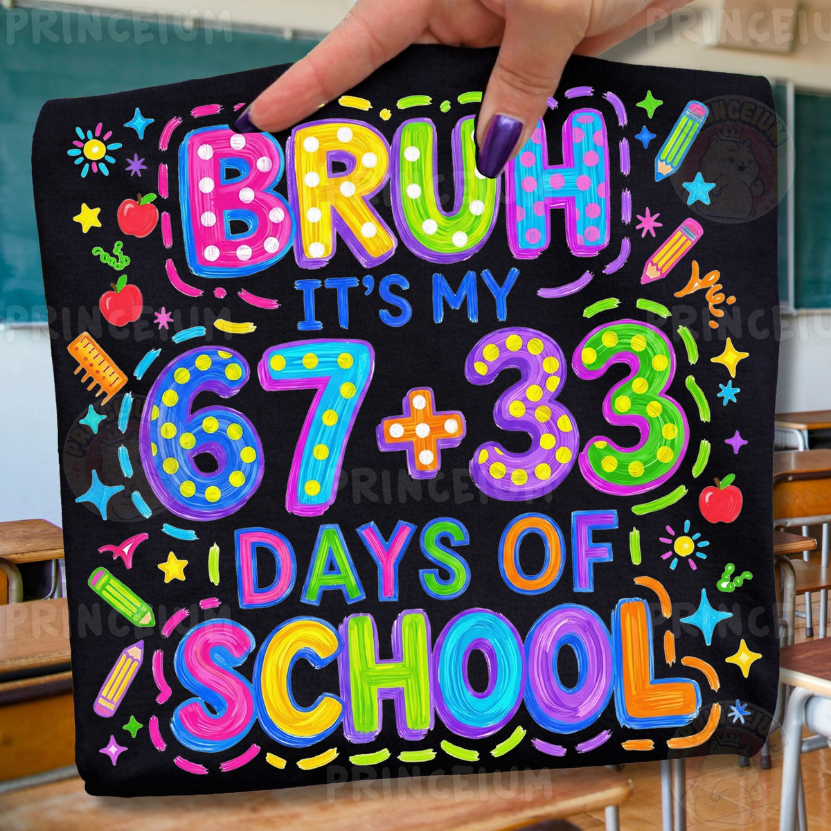 Bruh 67+33 Days of School