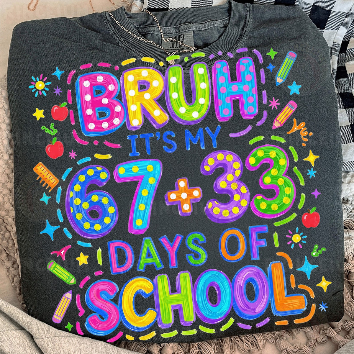 Bruh 67+33 Days of School