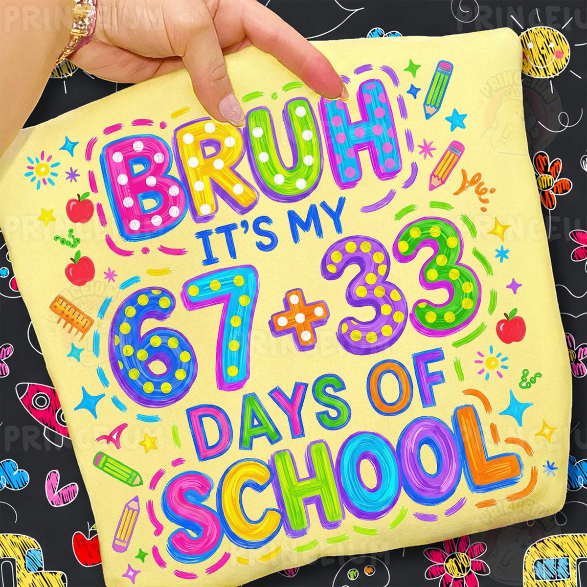 Bruh 67+33 Days of School