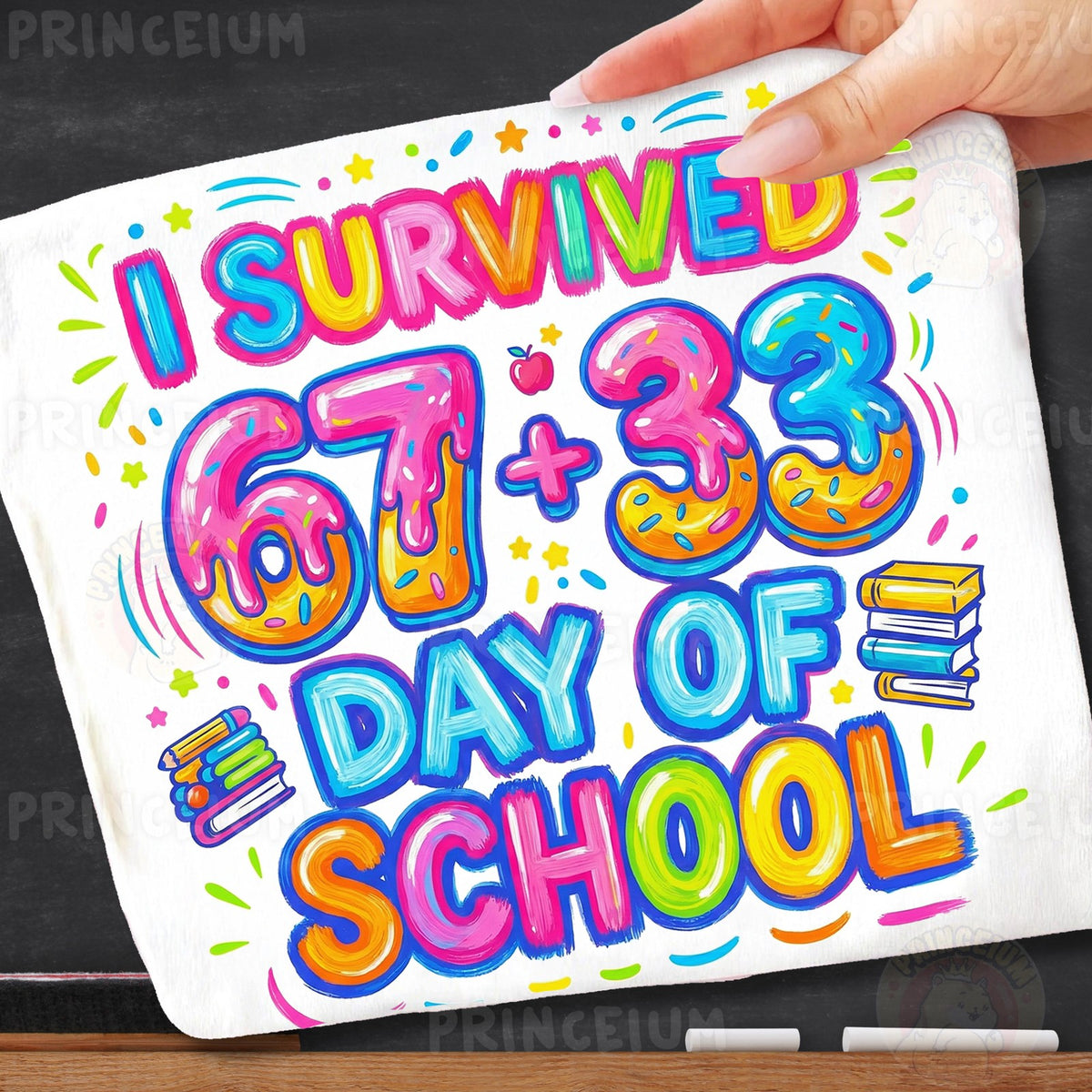I Survived 67+33 Day of School