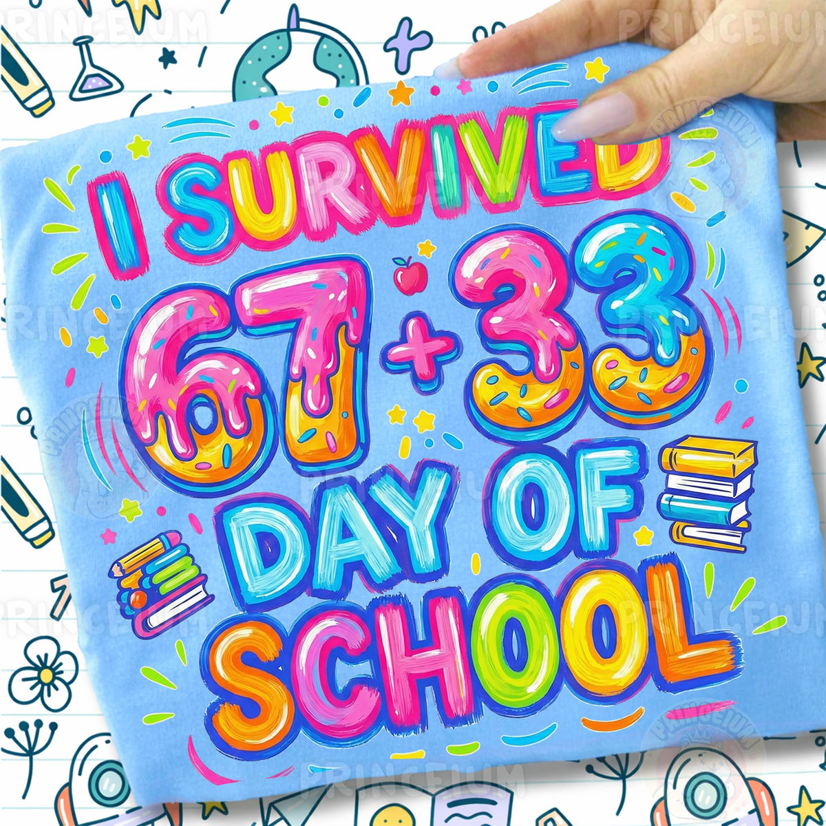 I Survived 67+33 Day of School