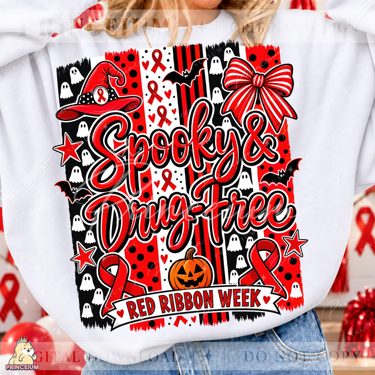 Spooky & Drug-Free Red Ribbon Week