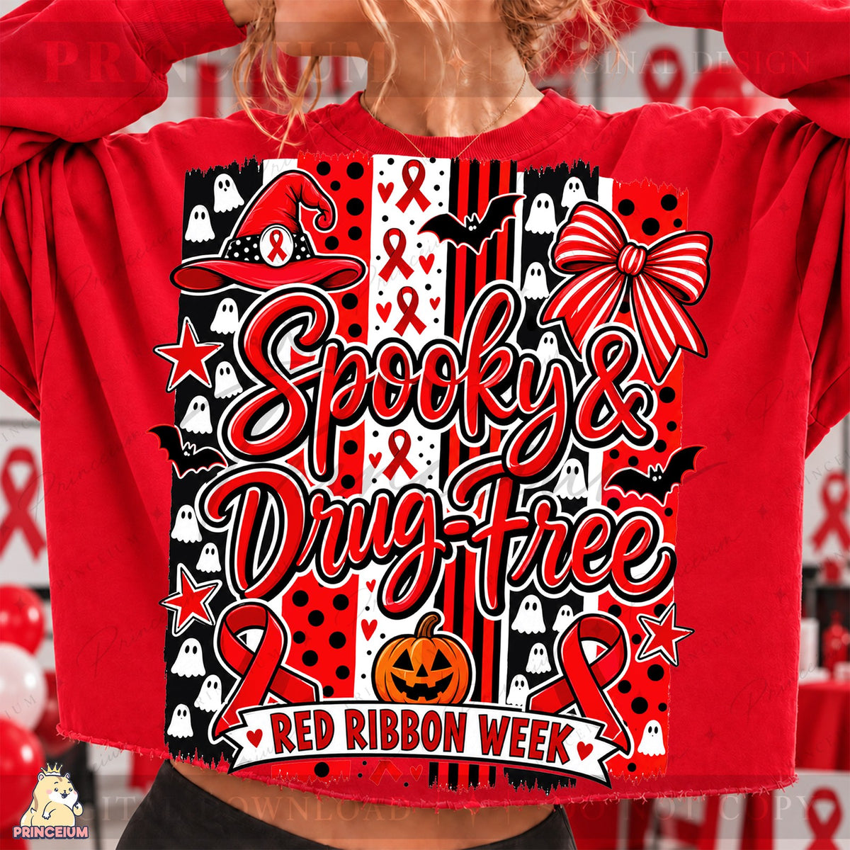 Spooky & Drug-Free Red Ribbon Week