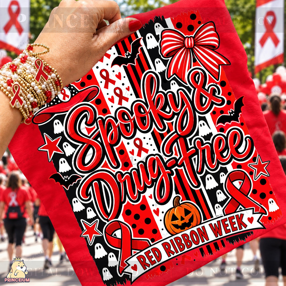 Spooky & Drug-Free Red Ribbon Week