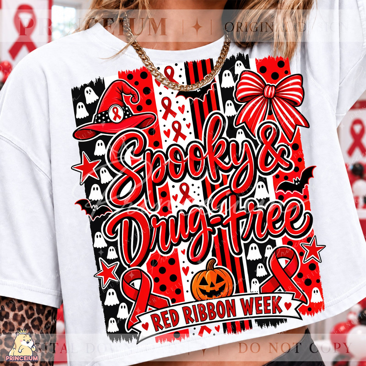 Spooky & Drug-Free Red Ribbon Week