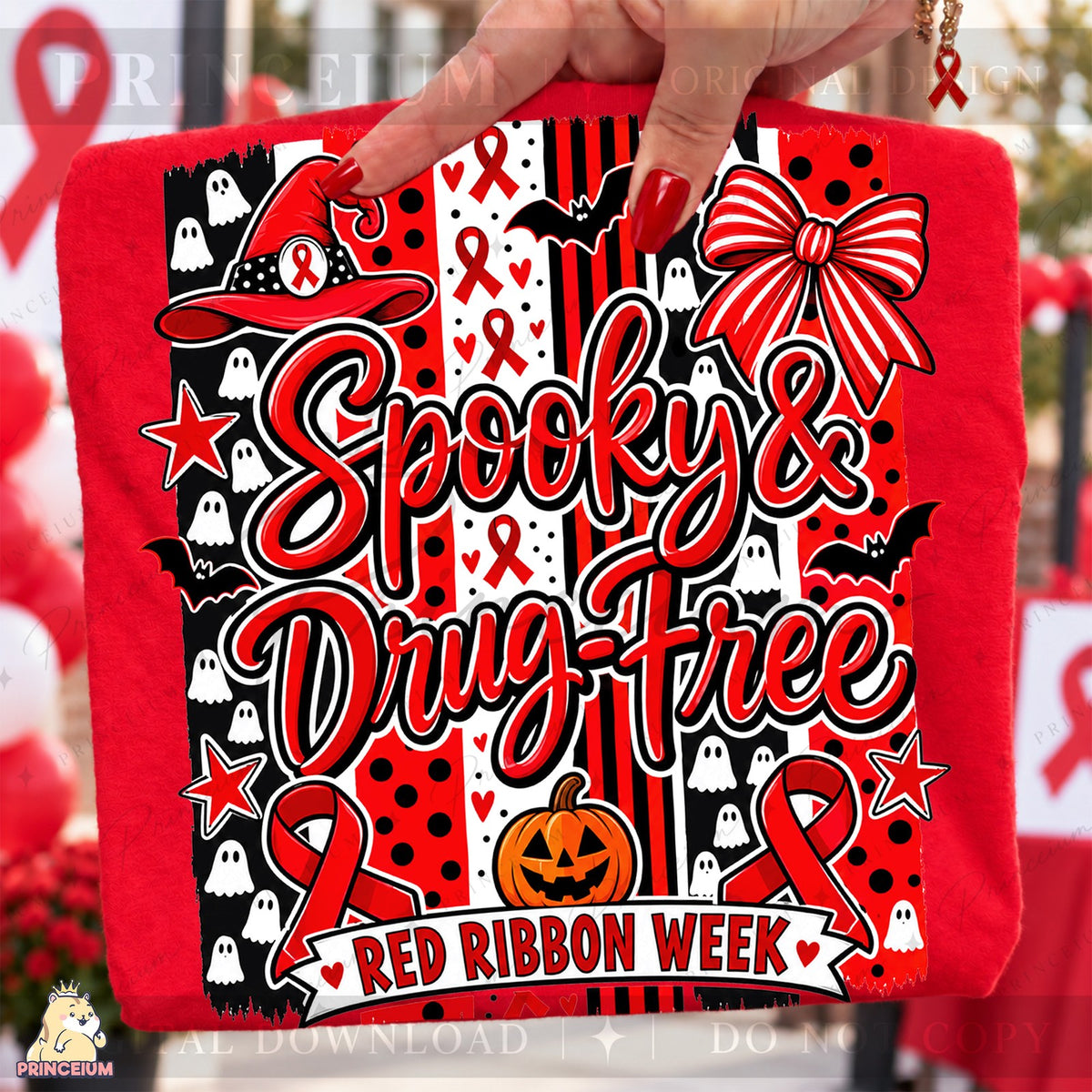 Spooky & Drug-Free Red Ribbon Week