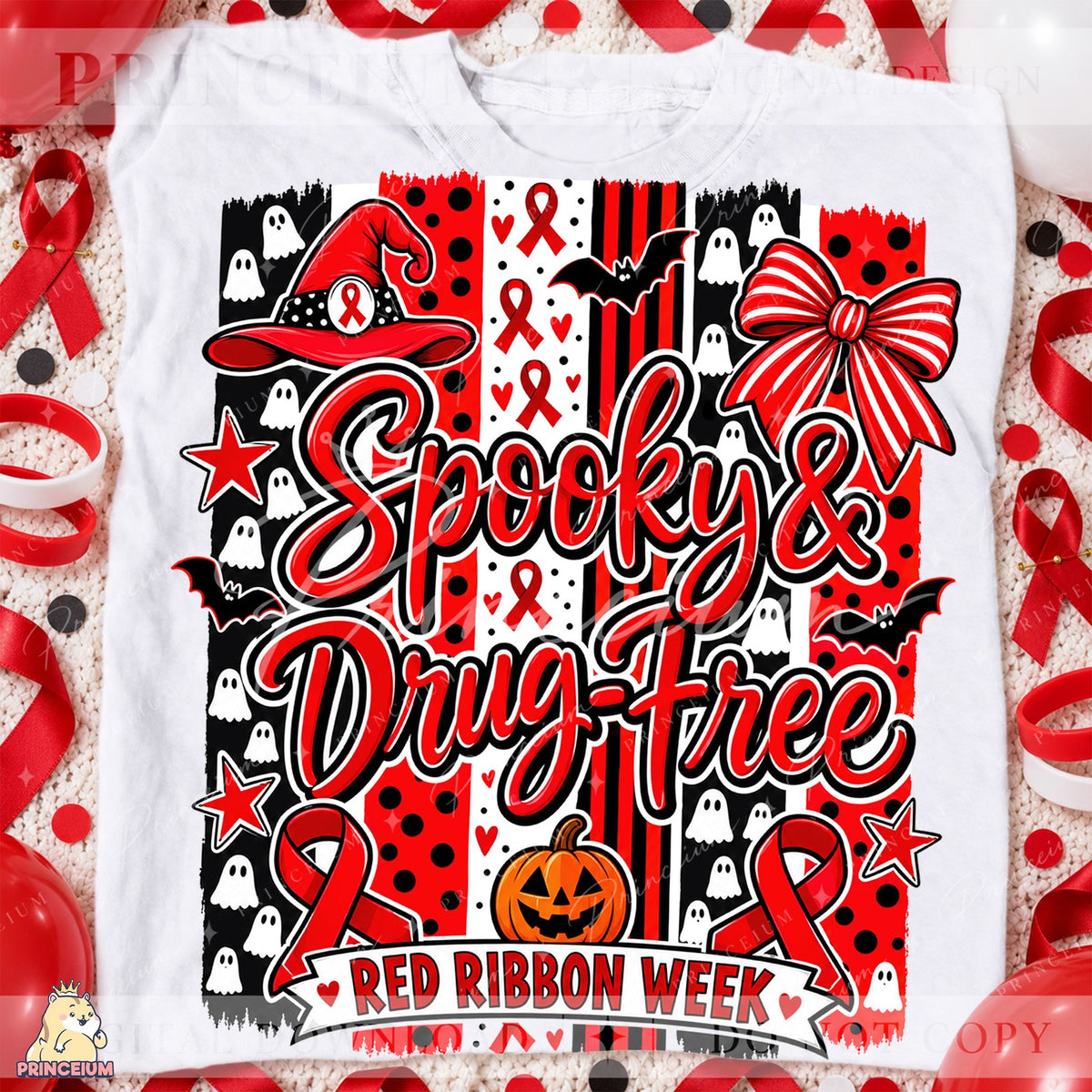 Spooky & Drug-Free Red Ribbon Week