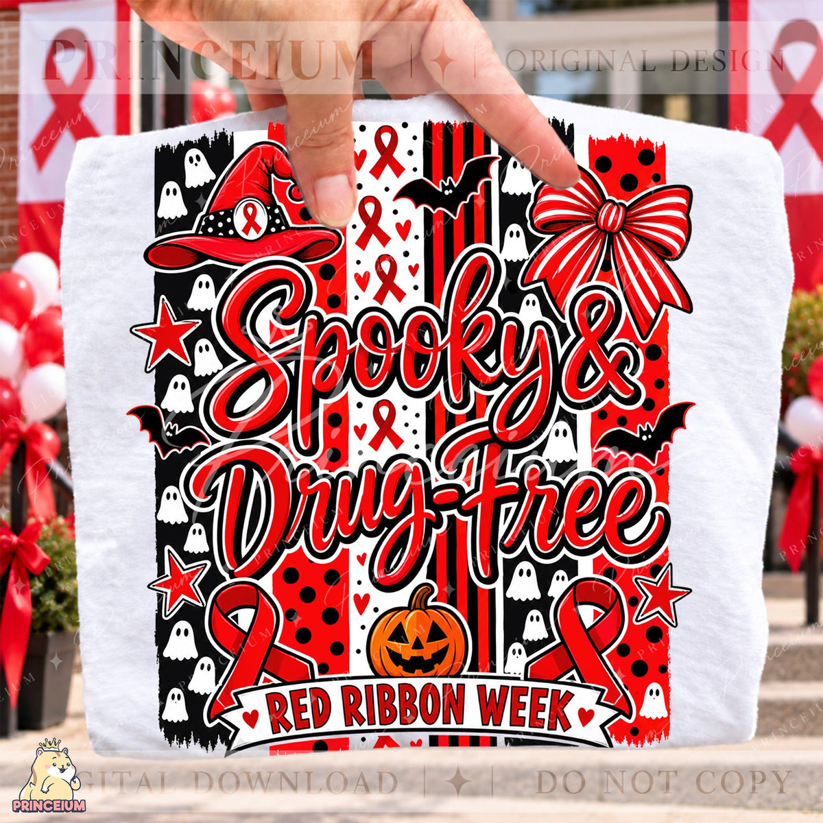 Spooky & Drug-Free Red Ribbon Week