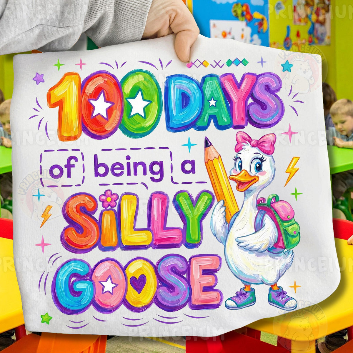 100 Days Silly Goose