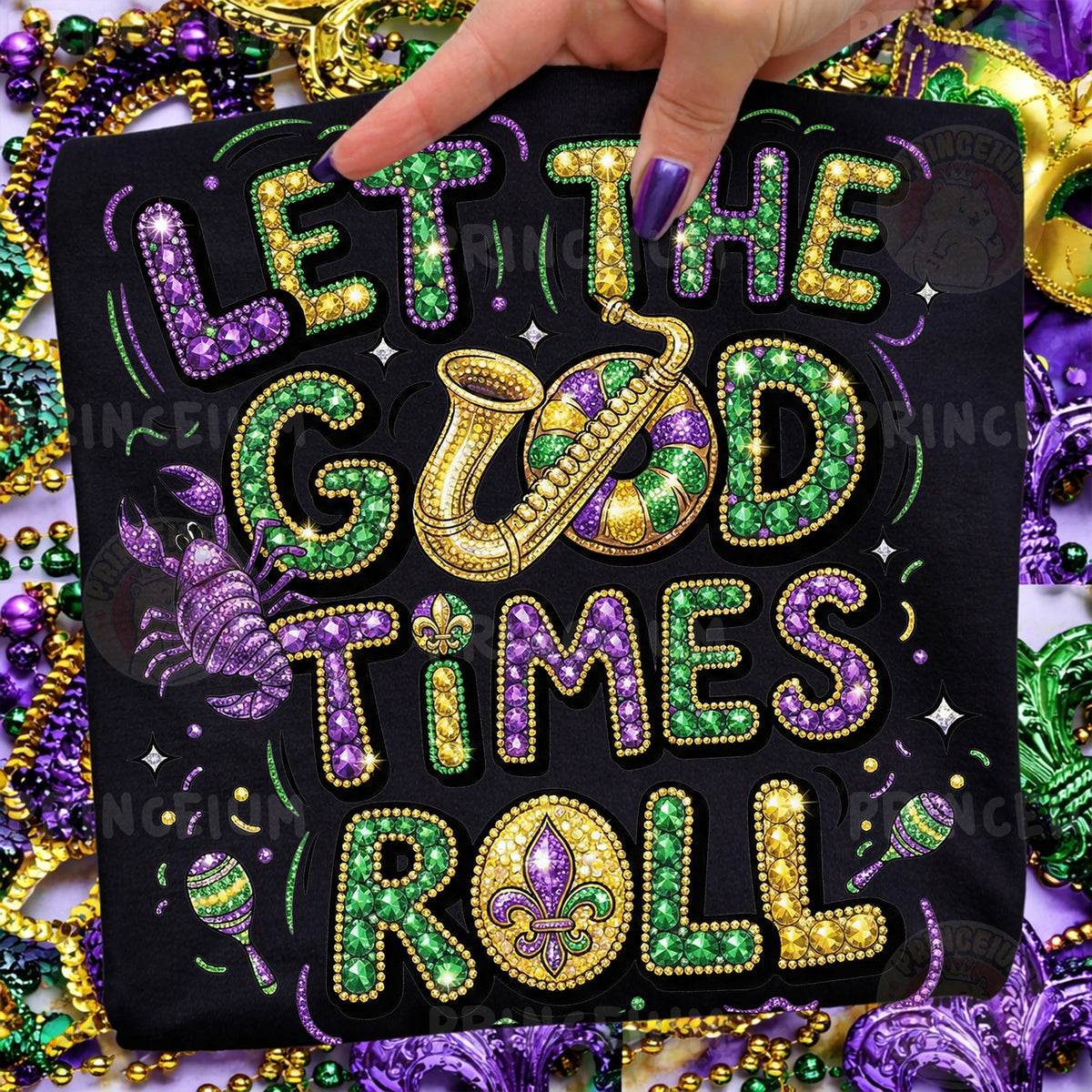 Mardi Gras Let the Good Times Roll