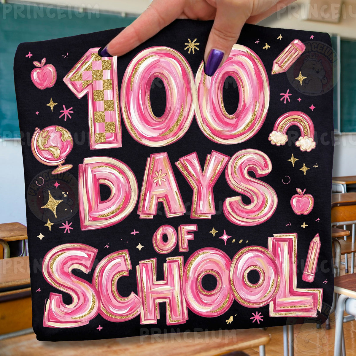 Pink 100 Days of School