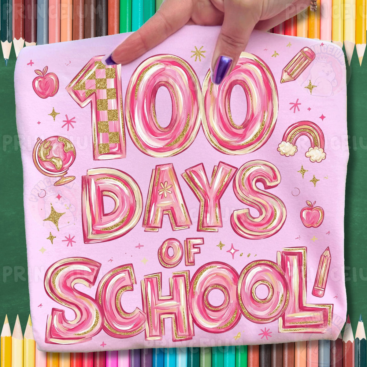 Pink 100 Days of School