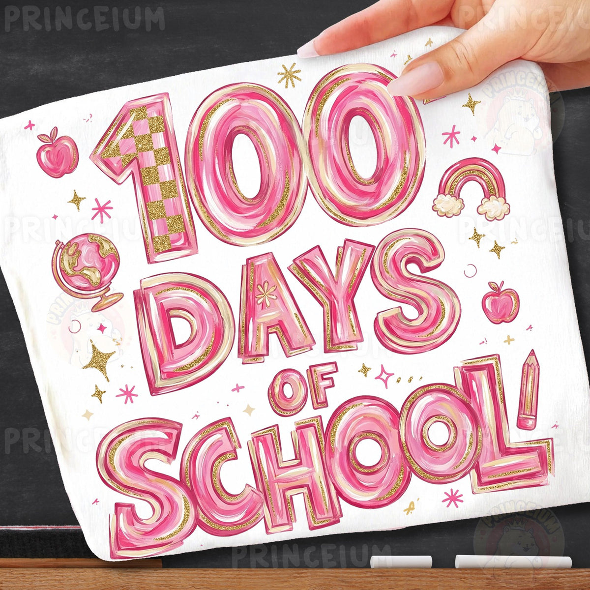 Pink 100 Days of School