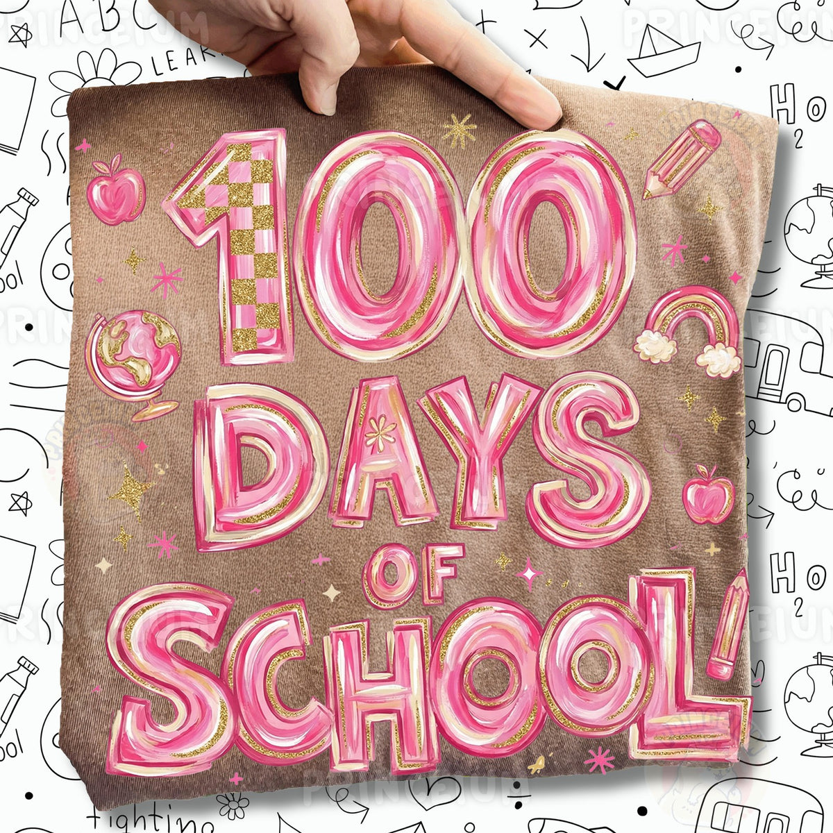 Pink 100 Days of School