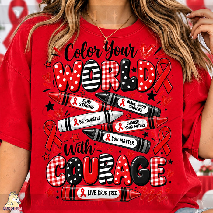 Color Your World With Courage