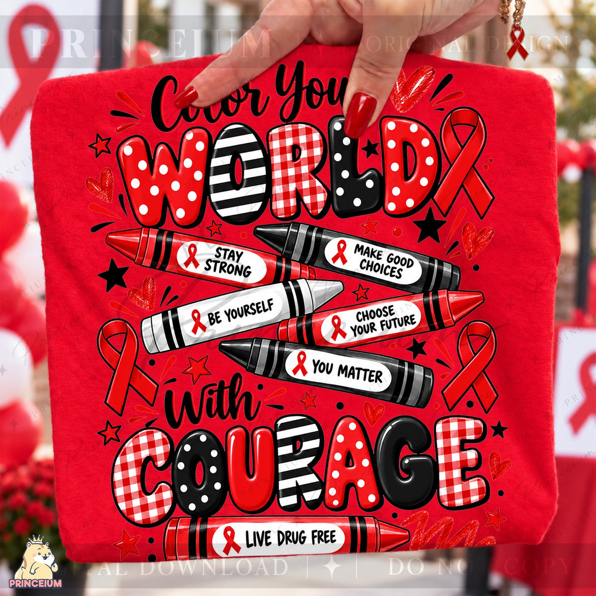 Color Your World With Courage