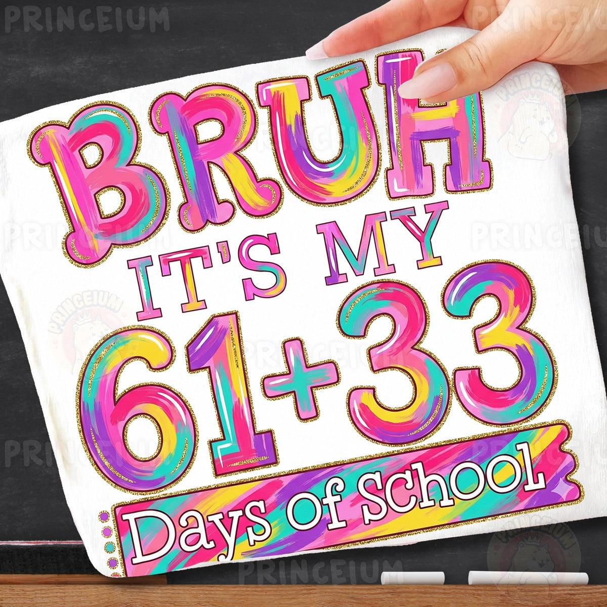 Bruh 61+33 Days of School