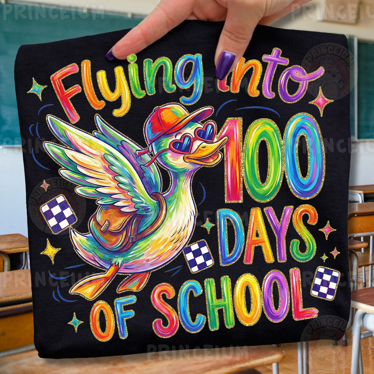 Flying Into 100 Days of School