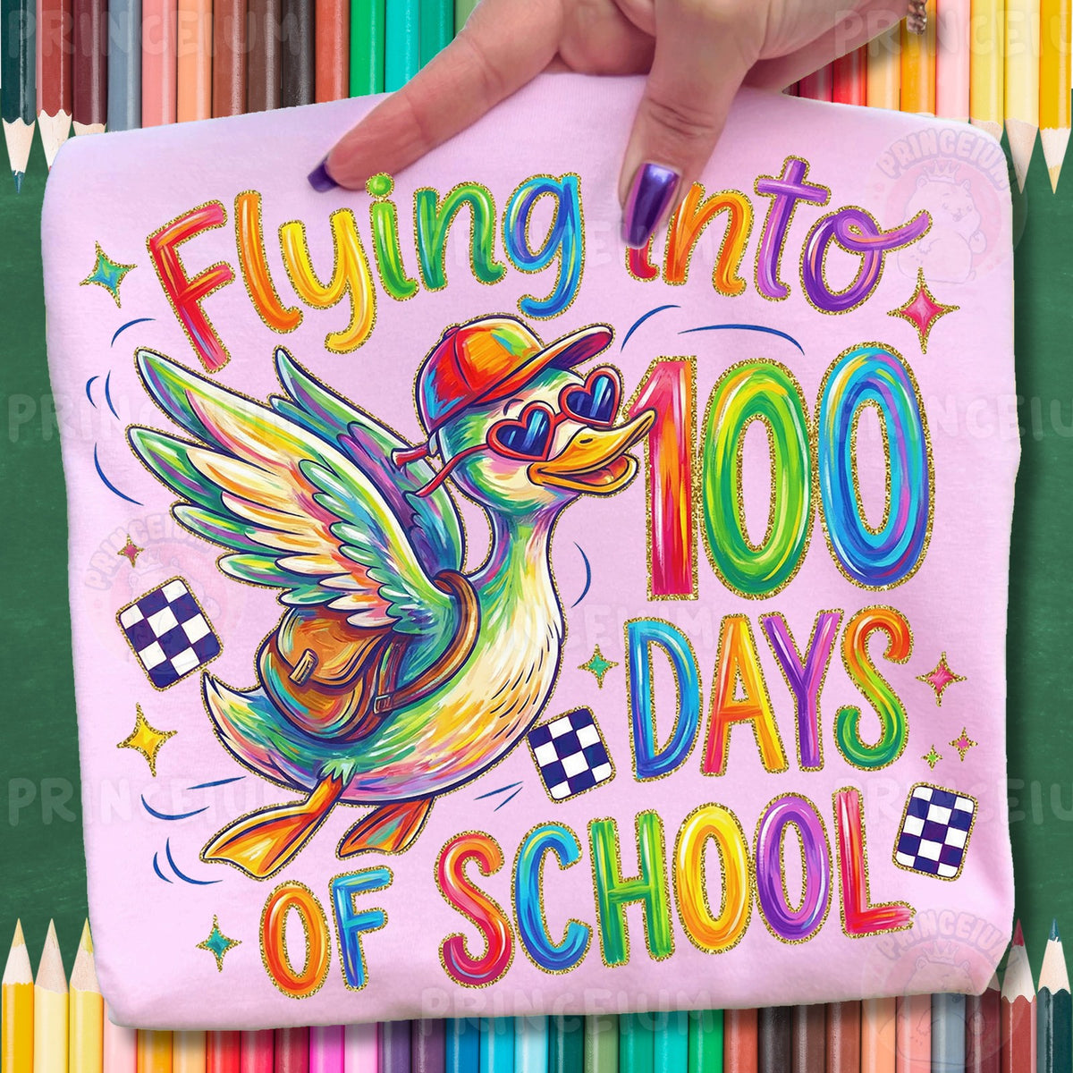 Flying Into 100 Days of School