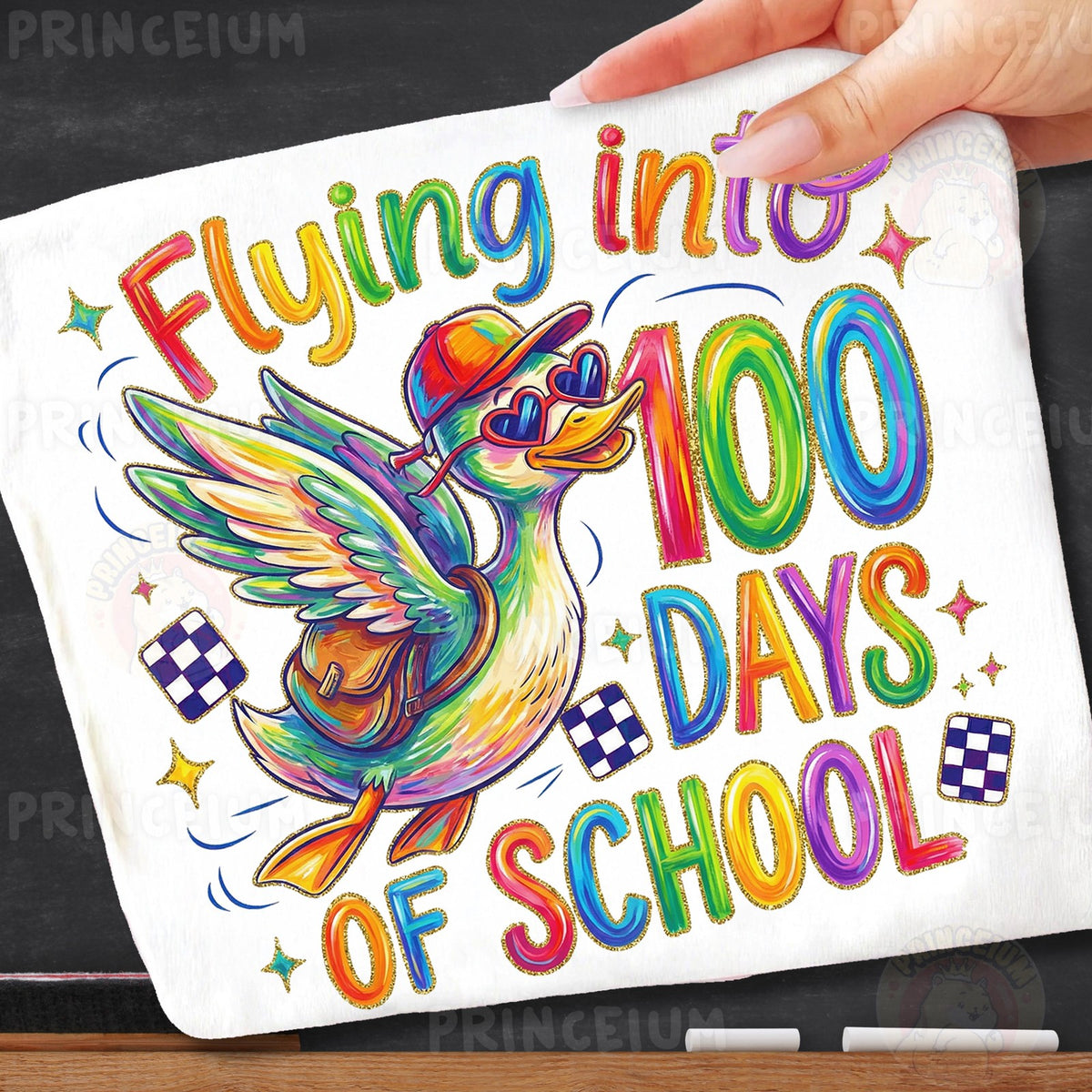 Flying Into 100 Days of School